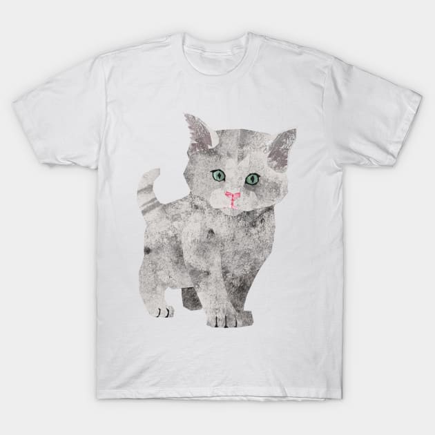 Kitten T-Shirt by Babban Gaelg